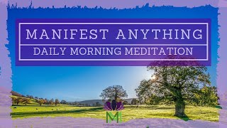 20 Minute Morning Meditation For Manifesting  Morning Meditation  Mindful Movement [upl. by Anifled335]