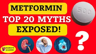 Metformin Top 20 Myths  Metformin Myths and Facts  DrFahim Endocrinologist Uncovers the Truth [upl. by Lucretia]