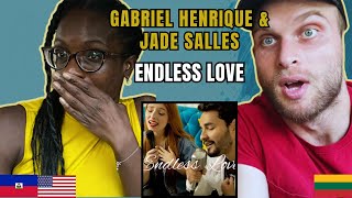 Gabriel Henrique Jade Salles  Endless Love Reaction  FIRST TIME LISTENING TO JADE SALLES [upl. by Clint414]