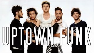 One Direction  Uptown funk [upl. by Eirret]