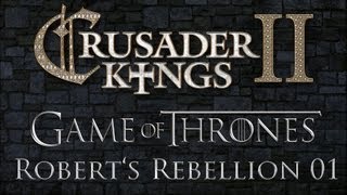 Crusader Kings II  A Game of Thrones Lets Play Teil 01  The beginning DeutschLets Play [upl. by Eetak100]