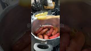 Desejei 🤤 linguiça toscana na panela de pressão 🥘 [upl. by Eelaras]