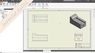 Inventor 101 Detail Part Drawings from 3D CAD [upl. by Ditzel]