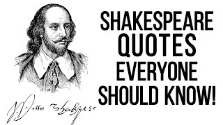 Incredibly Accurate Shakespeare Quotes  Quotes aphorisms wise thoughts [upl. by Sitto]