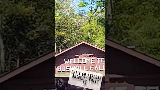 Natures shower Exploring Bushkill FallsBushkillhiking waterfalls nicennaughty1910 [upl. by Lhamaj127]