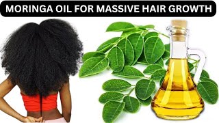 Moringa Oil For Hair  How To Use Moringa Oil For Hair Growth amp Benefits [upl. by Geanine]