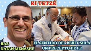 PARASHAT KI TETZE EL SENTIDO DEL BERIT MILA UN PRECEPTO DE FÉ EN DIOS RAB NATAN MENASHE [upl. by Kabab]