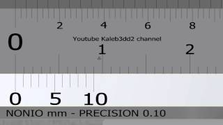 Calibrador precision 010 centesimas de mm [upl. by Chad698]