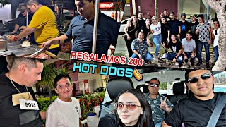 REGALAMOS 200 HOT DOGS EN EL HOSPITAL EN COMPAÑIA DE LOS TOYS❗️MAYVE Y PAUL [upl. by Ibby162]