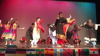 Afghan Cultural Group Dance  Shabnam Hashimi [upl. by Calla]