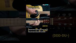 Parting Time  Rockstar 1993 Easy Guitar Chords Tutorial with Lyrics Part 1 SHORTS REELS [upl. by Rehpotsirh491]