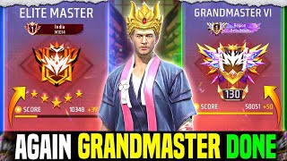 Road To Grandmaster in Solo ☠️Solo Rank Push Tips amp Tricks ✅freefire [upl. by Nomal587]