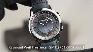 Raymond Weil Freelancer GMT 2761STC50001 [upl. by Preuss115]