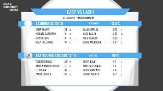 Eastbourne College 1st XI v Lashings CC 1st XI [upl. by Donal]