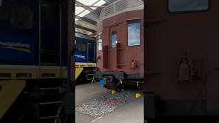 Tulloch prototype s set S10b coupled with Bradfield set H13 At NSW rail museum shorts viral train [upl. by Einama567]