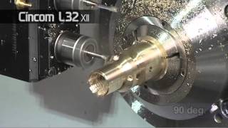 Citizen Cincom L32 Sliding Head Lathe [upl. by Nitsua60]