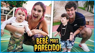 QUAL BEBÊ FICOU MAIS PARECIDO  MINI REZENDE VS MINI VIRGINIA   REZENDE EVIL [upl. by Cooperman]