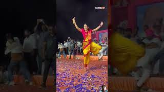 Panchami cha ambabai Marathi Jagar Song l Sayali Patil Danka Dance l Public Queen Sayali Patil [upl. by Bovill]