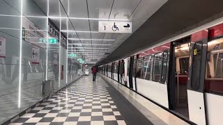 U2U4 🚇U Horner Rennbahn Neues Gleis amp neuer Tunnel U2 Richtung Mümmelmannsberg [upl. by Eudoca766]