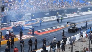 NitrOlympX 2022  Top Fuel Dragster alle Finalläufe Viertelfinale Halbfinale Finale [upl. by Raymonds411]