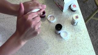 How to Color GumPaste Using Gel Food Coloring [upl. by Maye]