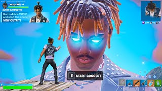 I GLITCHED To Juice WRLD In Fortnite [upl. by Lenuahs]