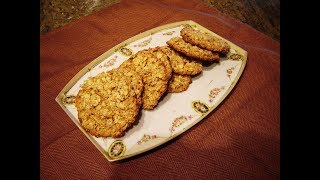 Crispy Oatmeal Cookies No Flour by Diane Lovetobake [upl. by Blen]