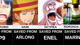 Everyone Luffy Saved in One Piece [upl. by Alva]