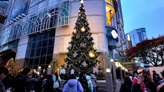 Myeongdong Street🎄 December 2024 [upl. by Irtimid]