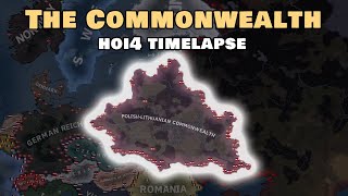 What if the PolishLithuanian Commonwealth Reformed  HOI4 Timelapse [upl. by Ybab]