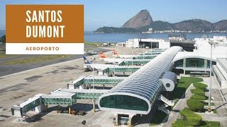 Como é o AEROPORTO SANTOS DUMONT  RIO DE JANEIRO [upl. by Petronilla]