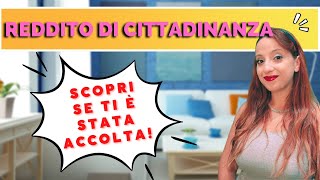 REDDITO DI CITTADINANZA  Controllare lesito della domanda da casa [upl. by Garneau]