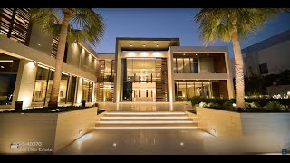 Bespoke luxury mansion in Dubai Hills Estate [upl. by Suoicul]