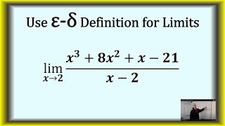 Epsilon Delta Definition of a Limit [upl. by Orva]