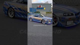 Skyline GTR34 Brian OConner🥺🥀Paul Walker R34🥀 automobile edit nissan skyline cars shorts [upl. by Lonne109]