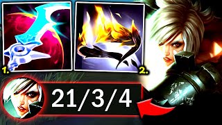 RIVEN TOP IS A BEAST I 100 RECOMMEND IN SPLIT 3 VERY STRONG  S14 Riven TOP Gameplay Guide [upl. by Aisyat]