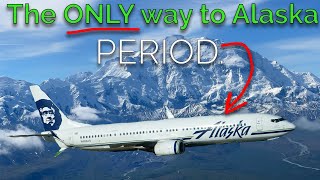 Alaska Airlines First Class to Alaska [upl. by Norrat]