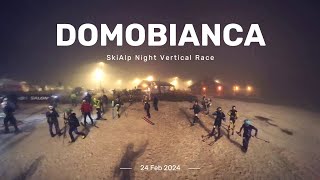 DOMOBIANCA SkiAlp Night Vertical Race 2024 [upl. by Rebmak]