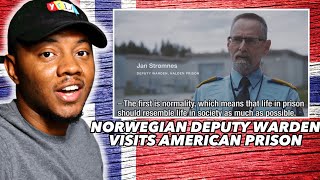 AMERICAN REACTS To NORWEGIAN DEPUTY WARDEN VISITS AMERICAN PRISON [upl. by Enrev693]