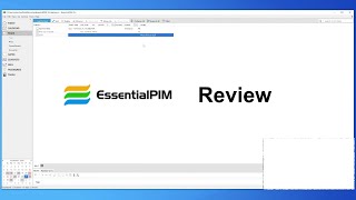 Review Of EssentialPIM Personal Information Manager [upl. by Ansell]