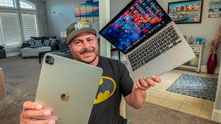 Puede la tableta reemplazar a la laptop Macbook Air vs iPad Pro M1  2021 [upl. by Melissa]