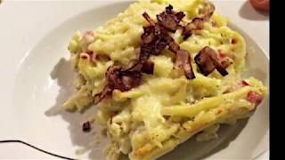 Schnelle Käsespätzle mit Röstzwiebeln  Lieblingsessen [upl. by Retniw816]