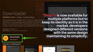 Download Thoptv For Firestick [upl. by Orazal807]