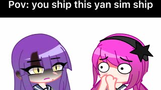 POV you see this yandere simulator ship part 2 [upl. by Aydidey]