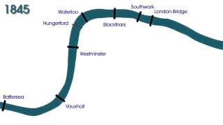 Londons Bridges Timeline [upl. by Amandie]