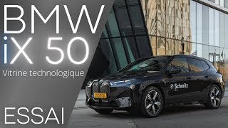 ESSAI BMW iX xDrive50  523 ch dans un CONCEPT CAR [upl. by Ede544]