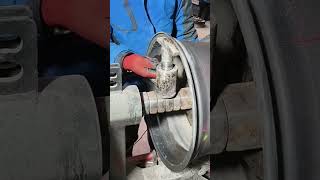 Correction and repair process of wheel hub [upl. by Ajay]