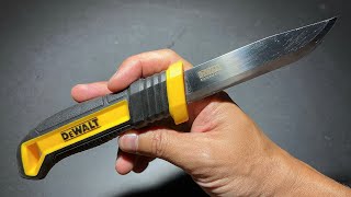 DEWALT WORKING KNIFE DWHT110354 ยืม มีดช่างกึ่งงานหนัก [upl. by Nichol743]