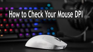 How to Check Mouse DPI  Test Mouse Sensitivity Online [upl. by Acirea606]