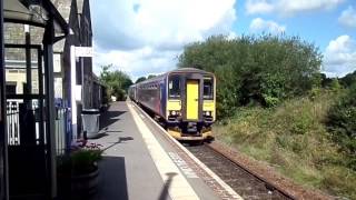 Morchard Road Station Tarka Line South Devon [upl. by Allerus]